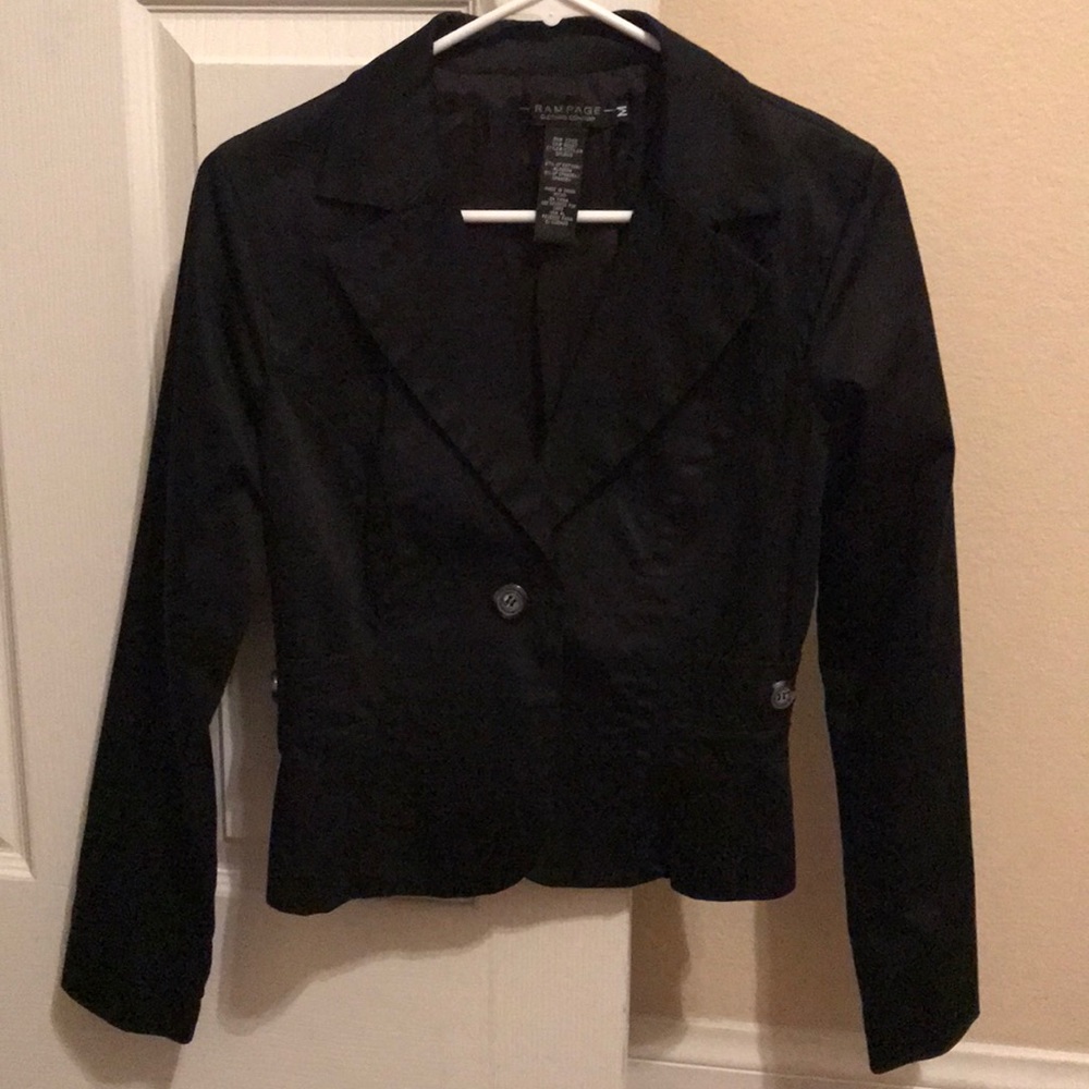 Rampage Black Blazer Jacket - Size M